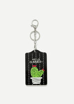 Cactus Pattern Keychain