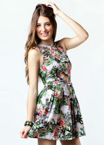 The Bebo Floral flute/bell Elegant Top